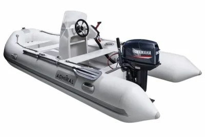 Фото Надувная лодка ПВХ Адмирал RIB 410 с консолью в интернет-магазине Моторыбак