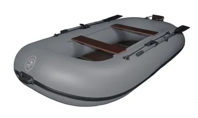 Надувная лодка пвх BoatMaster 300HF (Ботмастер 300ХФ) серый