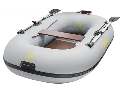 Надувная лодка ПВХ BoatMaster 250 Эгоист Люкс серый