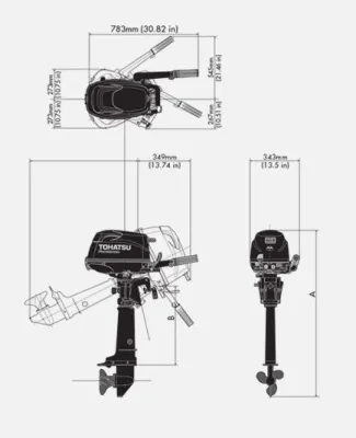 Лодочный мотор Tohatsu MFS 6D DS (Тохатсу МФС 6Ц) в интернет-магазине "Моторыбак" Лодочный мотор Tohatsu MFS 6D DS (Тохатсу МФС 6Ц) в интернет-магазине "Моторыбак"
