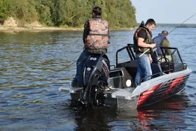 Фото Алюминиевая лодка Wellboat-45AU (Вельбот) в интернет-магазине Моторыбак