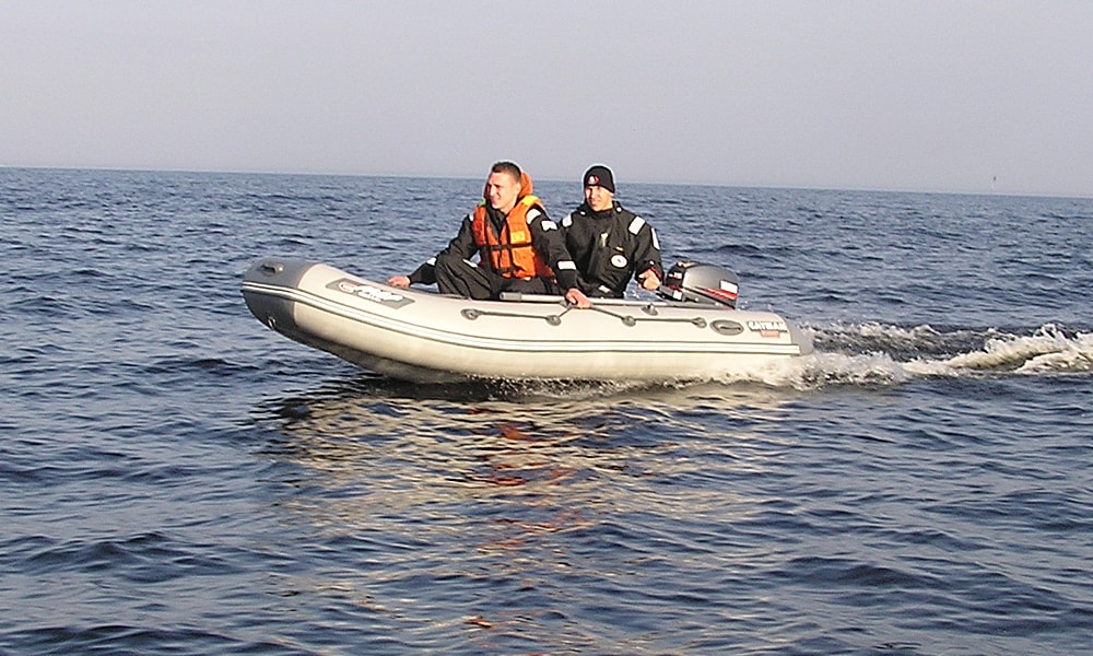Лодка ПВХ «Кайман N-300» оливковый - Моторыбак