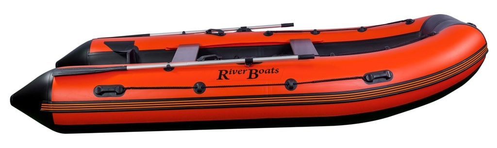 Лодка пвх riverboats rb 370 киль алюминиевый пол