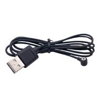 Кабель зарядный USB на магнитный разъем d4мм, Pogo Pin, 2A,