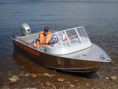 Фото Алюминиевая лодка Wellboat-45i (Вельбот) в интернет-магазине Моторыбак
