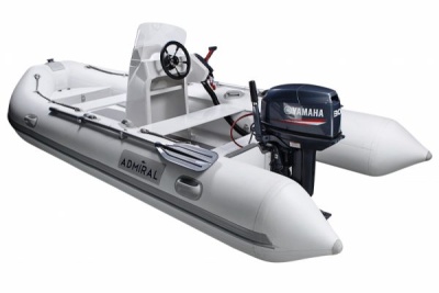 Фото Надувная лодка ПВХ Адмирал RIB 410 с консолью в интернет-магазине Моторыбак