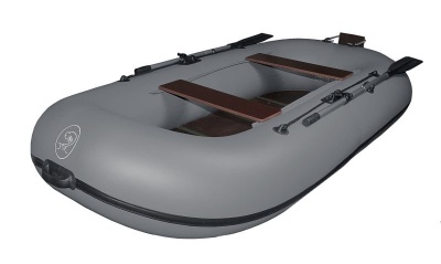 Надувная лодка пвх BoatMaster 300HF (Ботмастер 300ХФ) серый