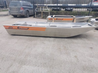 Фото Лодка алюминиевая моторная Wellboat-40 (Вельбот-40) в интернет-магазине Моторыбак