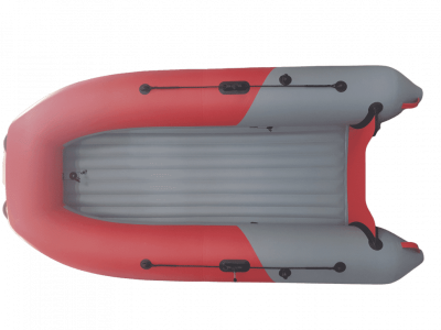 Моторная лодка ПВХ BoatsMan (Боцман) BT340АS (НДНД)  SPORT серо-красный