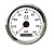 Тахометр 0-8000 об.мин со счетчиком моточасов делитель 1-10, белый циферблат, нержавеющий ободок (1)