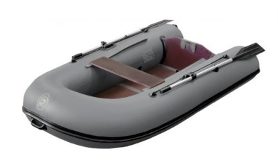 Надувная лодка пвх BoatMaster (Ботмастер) 250Т серый